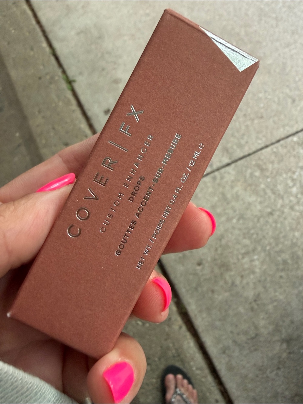 COVER FX Custom Enhancer Drops — Bright Pink